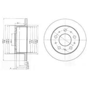 OEM BRAKE DISC (DOUBLE PACK) BG3923