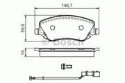 OEM BREMSBELAG 0986424679