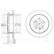 OEM BRAKE DISC (DOUBLE PACK) BG3779