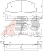 OEM Brake Pads/ABS 36829