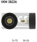 OEM DEFLECTION PULLEY-E46 VKM38226