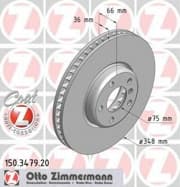 OEM BRAKE DISC FRT BMW F10/R 150347920