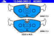 OEM BRAKE PAD SET REAR BMW E34,E32,E36,E46 13046038032