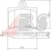 OEM Brake Pads/ABS 37276