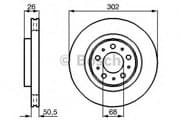 OEM BREMSSCHEIBE 0986478454