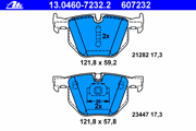 OEM PAD KIT, DISC BRAKE 13046072322