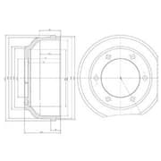 OEM BRAKE DRUM BF467