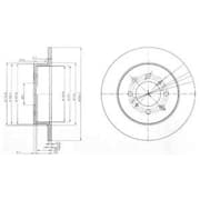 OEM BRAKE DISC (DOUBLE PACK) BG3793