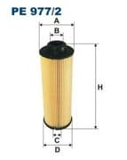 OEM FUEL FILTER PE9772