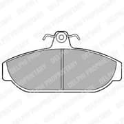 OEM BRAKE PAD AXLE SET LP437