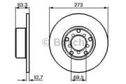 OEM BREMSSCHEIBE 0986478055