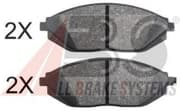 OEM Brake Pads/ABS 37842