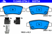 OEM PAD KIT, DISC BRAKE 13046057542