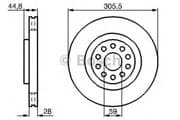 OEM BREMSSCHEIBE 0986478963