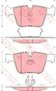 OEM PAD KIT, DISC BRAKE GDB1675