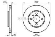 OEM BREMSSCHEIBE 0986478036