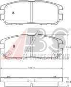 OEM PAD KIT, DISC BRAKE 36794