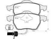 OEM BRAKE LINING FRONT 4F0698151K