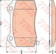 OEM PAD KIT, DISC BRAKE GDB4171