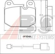 OEM PAD KIT, DISC BRAKE 36140