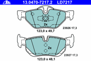 OEM PAD KIT, DISC BRAKE 13047072172