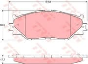 OEM PAD KIT, DISC BRAKE GDB3410