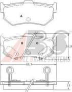 OEM Brake Pads/ABS 36173