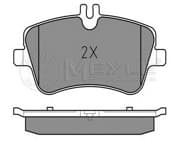 OEM DISC BRAKE PAD SET 0252314419