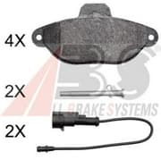 OEM Brake Pads/ABS 37995