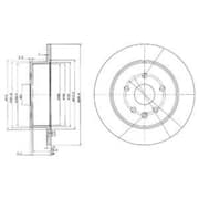 OEM BRAKE DISC (DOUBLE PACK) BG3907