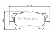 OEM Brake Lining 0986494224