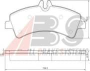 OEM Brake Pads/ABS 37554