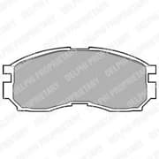 OEM BRAKE PAD AXLE SET LP803