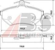 OEM PAD KIT, DISC BRAKE 37010