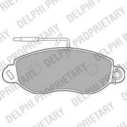 OEM BRAKE PAD AXLE SET LP1848