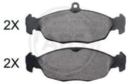 OEM Brake Pads/ABS 35006