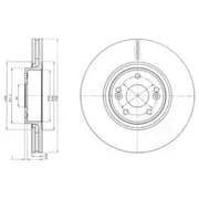 OEM BRAKE DISC (DOUBLE PACK) BG4167