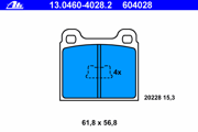 OEM BRAKE PAD 13046040282