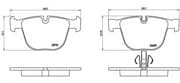 OEM PAD KIT, DISC BRAKE P06053