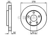 OEM BREMSSCHEIBE 0986478486