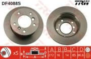 OEM BRAKE DISC/W460/W461/W463/904 DF4088S