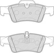 OEM PAD KIT, DISC BRAKE FDB1831