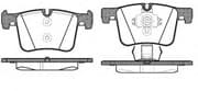 OEM Brake Pad Set, disc brake 145700