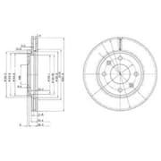 OEM BRAKE DISC (DOUBLE PACK) BG2444