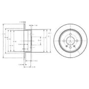 OEM BRAKE DISC (DOUBLE PACK) BG2202