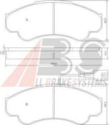 OEM Brake Pads/ABS 37332