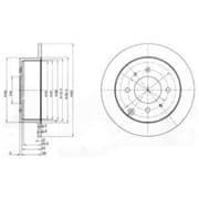 OEM BRAKE DISC (DOUBLE PACK) BG4010