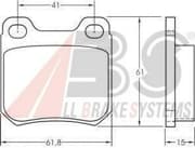 OEM Brake Pads/ABS 36624