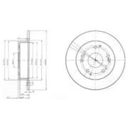 OEM BRAKE DISC (DOUBLE PACK) BG3746