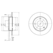 OEM BRAKE DISC (DOUBLE PACK) BG2439